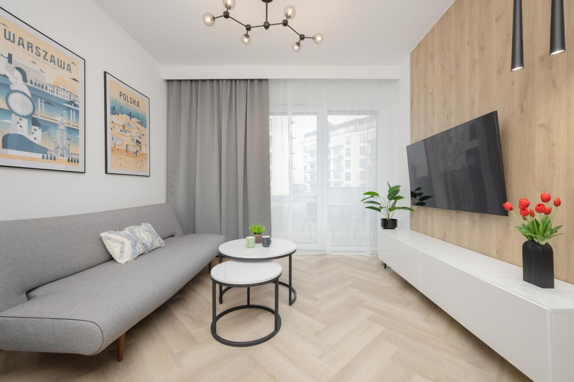 Przytulny Z Parkingiem I Tarasem W Warszawie By Rent Like Apartment Warschau